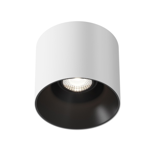 Plafoniera LED Alfa C064CL-01-25W4K-D-RD-WB, dimabila, 25W, 2130lm, lumina neutra, IP20, alba, Maytoni