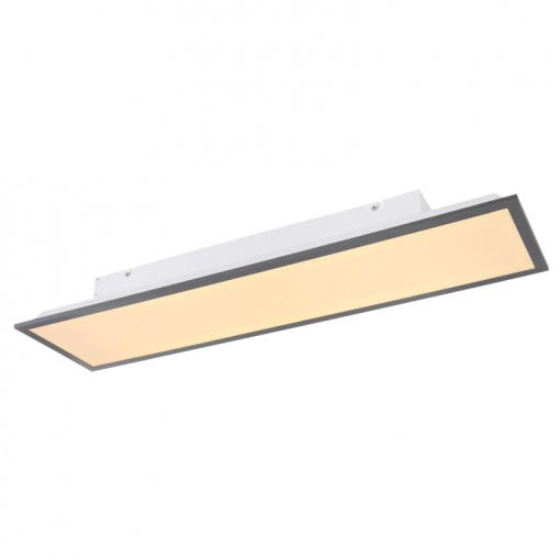 Plafoniera LED Doro 416080D4, 24W, 1500lm, lumina calda, IP20, alba, Globo Lighting