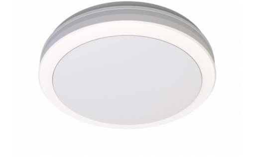 Plafoniera LED exterior Optonica, 30W, 3000-6500K, IP65, senzor microunde, alba