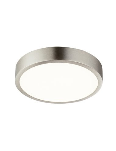 Plafoniera LED Vitos 12366-15, 15W, 1350lm, lumina neutra, IP20, argintie, Globo Lighting