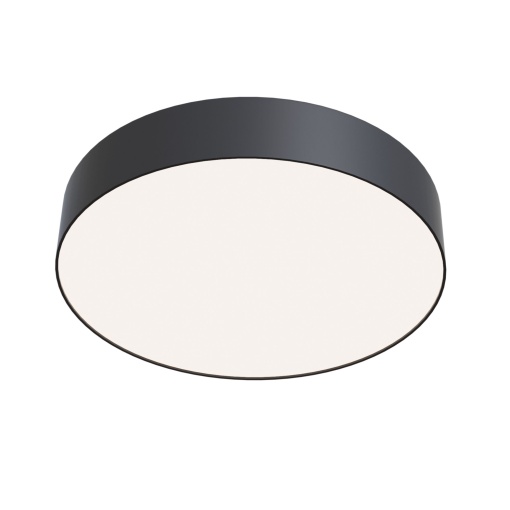 Plafoniera LED Zon C032CL-L43B4K, 43W, 3800lm, lumina neutra, IP20, neagra, Maytoni