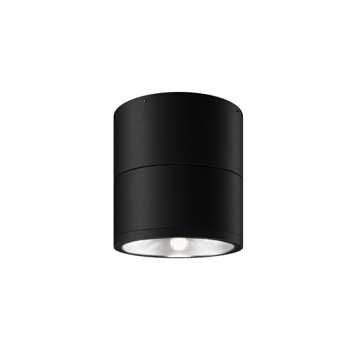 Plafoniera pentru exterior LED Spin O310CL-L12GF3K, 12W, 1050lm, lumina calda, IP54, grafit, Maytoni