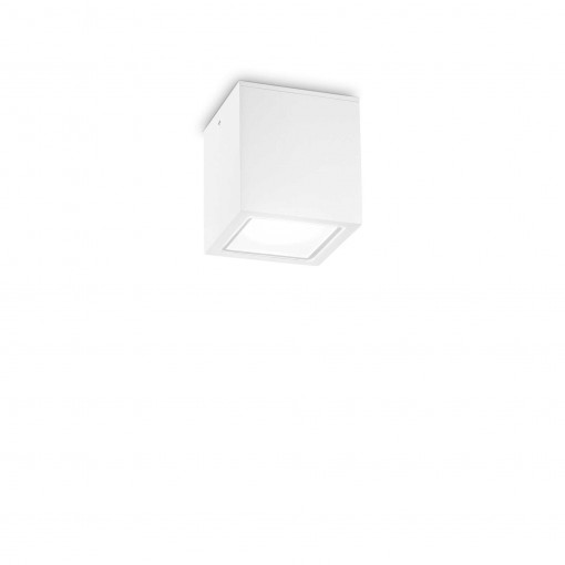 Plafoniera pentru exterior TECHO, alb, 1 bec, dulie GU10, 251561, Ideal Lux
