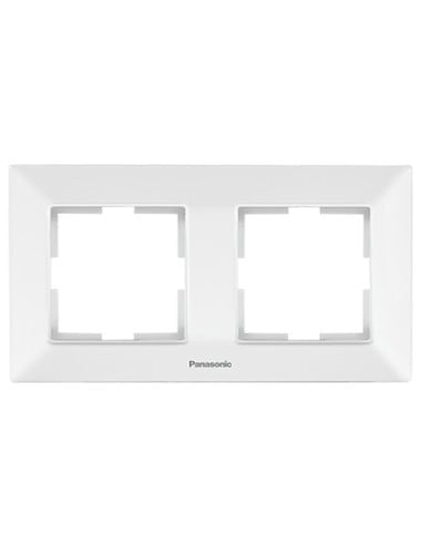 Rama 2 module orizontala IP20, Alb, Panasonic Arkedia Slim [1]- savelectro.ro