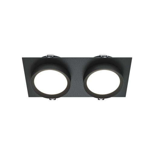 Spot Hoop, incastrat, 2xGX53, IP20, negru, Maytoni