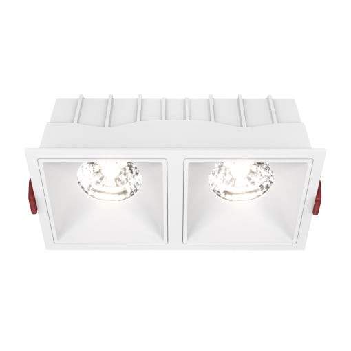 Spot LED 30W Incastrat, Dimabil, Maytoni, 2500lm, Lumina Neutra (4000K), Alb