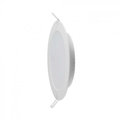 Spot LED 7865-VT, rotund, incastrat, 18W, 1980lm, lumina neutra, IP20, alb, V-TAC