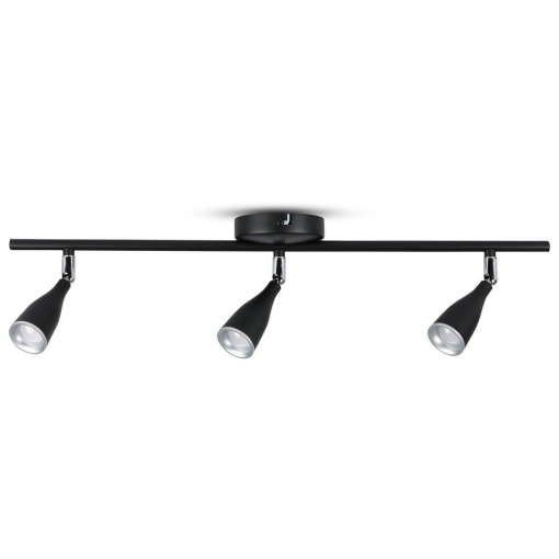 Spot LED 8273-VT, orientabil, 3x4.5W, 1080lm, lumina neutra, IP20, negru, V-TAC