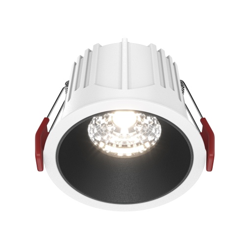 Spot LED Alfa DL043-01-15W4K-D-RD-WB, dimabil, 15W, 1150lm, lumina neutra, IP20, alb+negru, Maytoni