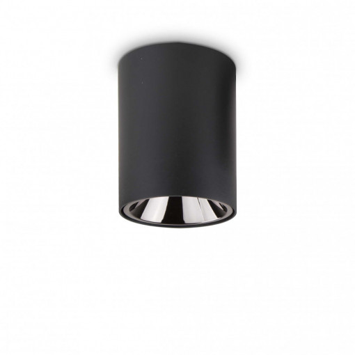 Spot LED Nitro Fi 205984, rotund, 15W, 1350lm, lumina calda, IP20, negru, Ideal Lux