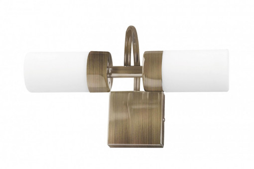 Aplica Betty LED, metal, sticla, bronz, 2 becuri, 785 lm, lumina neutra (4000K), 5746, Rabalux