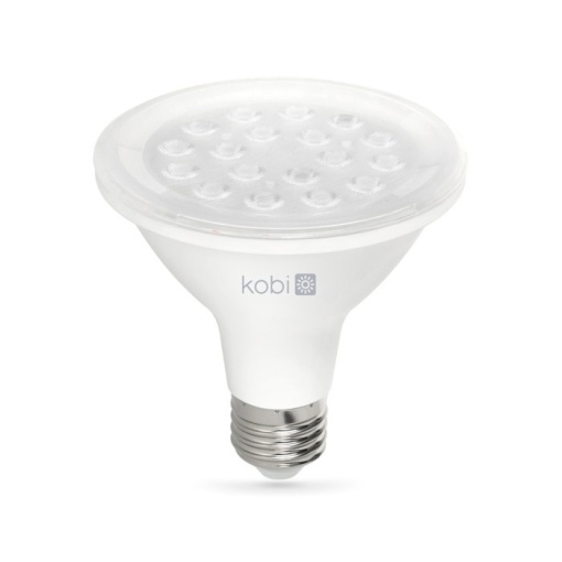 Bec LED pentru plante 9W (60W) Kobi, E27, 300 lm, crestere si inflorire, 1200K, alb