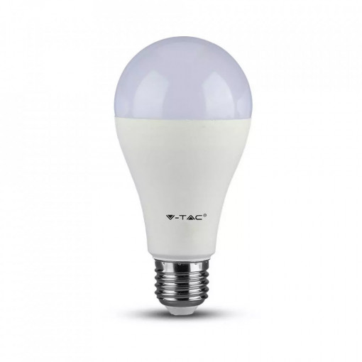Bec LED V-TAC, 17W(115W), E27, 1521 lm, lumina rece (6500K), clasa energetica F