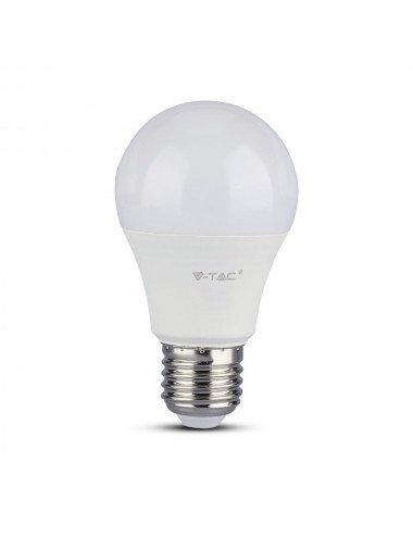 Bec LED V-TAC, E27, 11W(75W), 1055 lm, lumina calda (3000K), clasa energetica F