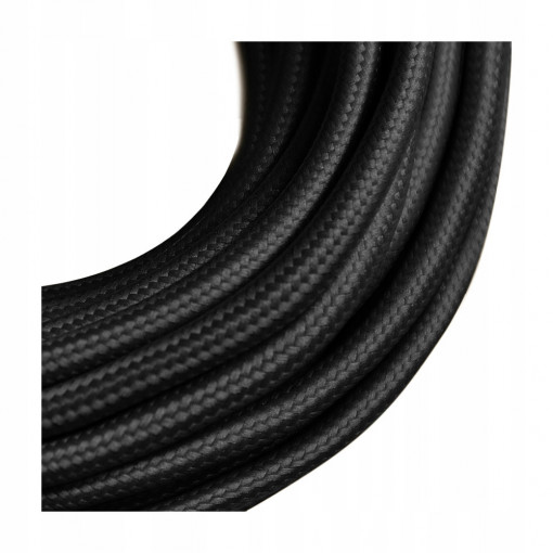 Cablu Textil Negru 2x0,75