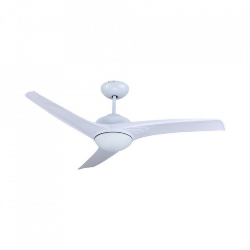 Candelabru cu ventilator 35W, led 15W, telecomanda pentru temperatura de culoare a luminii, alb, V-TAC