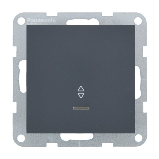 Intrerupator cap scara cu led 10A, IP20, Night, Panasonic Karre Plus 55 Soft Touch [1]- savelectro.ro