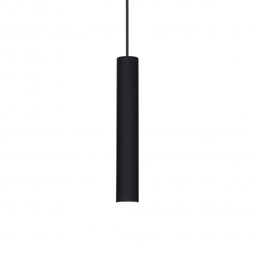 Pendul LED TUBE, negru, 9W, 1200 lumeni, lumina calda (3000K), 211466, Ideal Lux