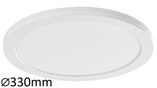 Plafoniera Sonnet LED, metal, alb, 2800 lm, lumina neutra (4000K), 1490, Rabalux [1]- savelectro.ro