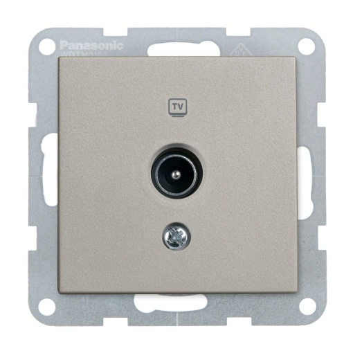 Priza TV finala, IP20, Bronz, Panasonic Karre Plus 55