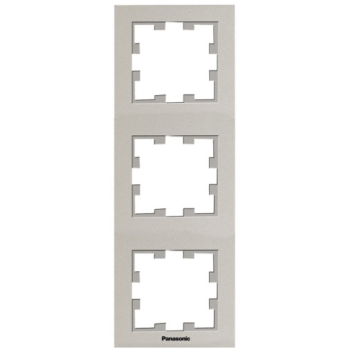 Rama tripla verticala, IP20, Bronz, Panasonic Karre Plus 55