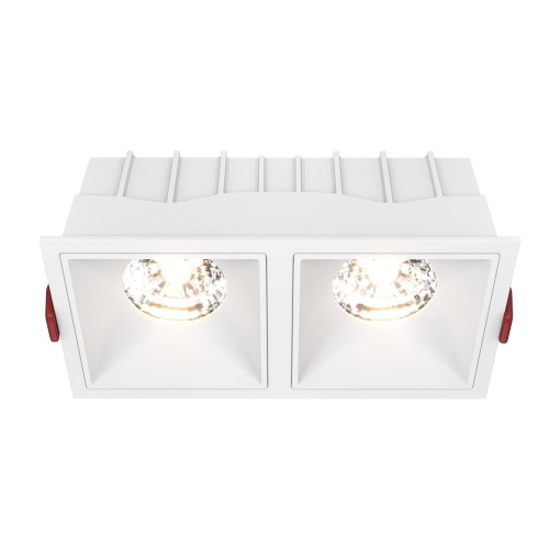 Spot LED 30W Incastrat, Dimabil, Maytoni, 2250lm, Lumina Calda (3000K), Alb
