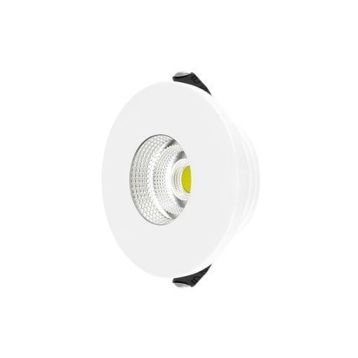 Spot led rotund incastrat minicob, 3W, lumina calda 3000K, 160lm, alb, Braytron