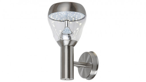 Aplica de exterior Amalfi LED, crom satin, 760 lm, lumina neutra (4000K), 7919, Rabalux