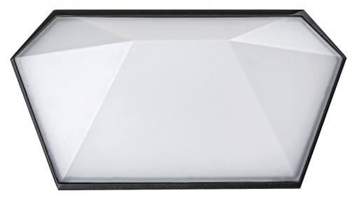 Aplica de exterior Salvador LED, metal, negru, alb, 543 lm, lumina neutra (4000K), 8114, Rabalux