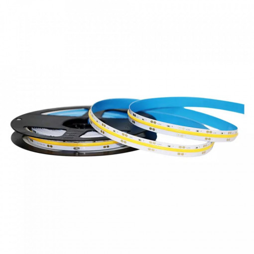 Banda led COB 24V, 280 leduri, 10W/M, lumina calda (3000K), V-TAC