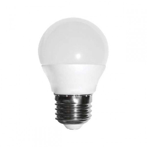 Bec led sferic 10W, E27, G45, 1000lm, lumina naturala (6500K), opal, Horoz Electric