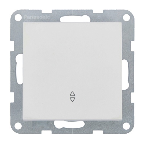 Intrerupator cap scara 10A, IP20, Seashell, Panasonic Karre Plus 55 Soft Touch