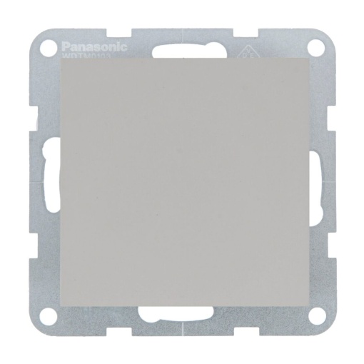 Intrerupator simplu 10A, IP20, Sandstone, Panasonic Karre Plus 55 Soft Touch