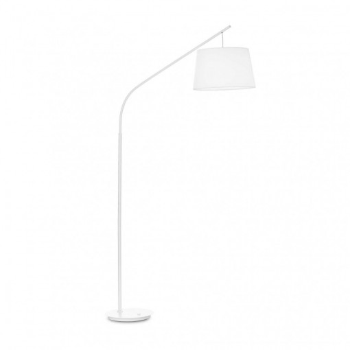 Lampadar Daddy 110356, cu intrerupator, 1xE27, alb, IP20, Ideal Lux