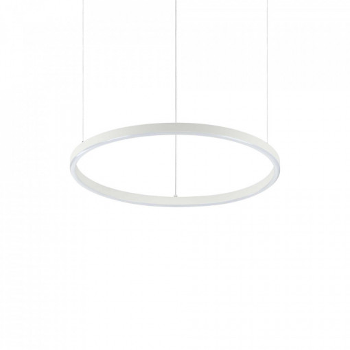 Lustra LED Oracle 269856, rotunda, 30W, 2480lm, lumina neutra, IP20, alba, Ideal Lux