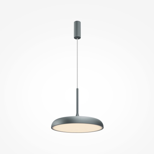 Pendul LED Gerhard MOD189PL-L18GR3K1, 26W, 1400lm, lumina calda, IP20, gri, Maytoni