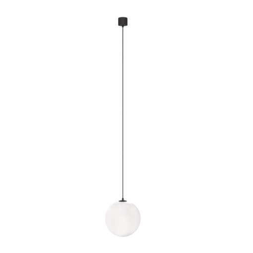 Pendul LED Luna P039PL-5W3K-20-B, 5W, 310lm, lumina calda, IP20, negru+alb, Maytoni