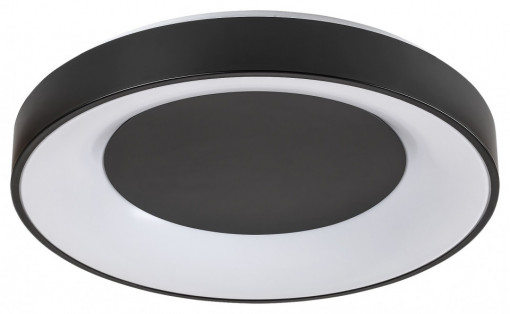 Plafoniera Ceilo LED, metal, negru, cu telecomanda, 3200 lm, temperatura de culoare ajustabila (3000-6500K), 3082, Rabalux