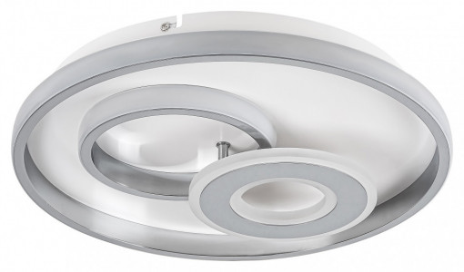 Plafoniera Celinda LED, metal, crom, alb, 2000 lm, lumina neutra (4000K), 5230, Rabalux