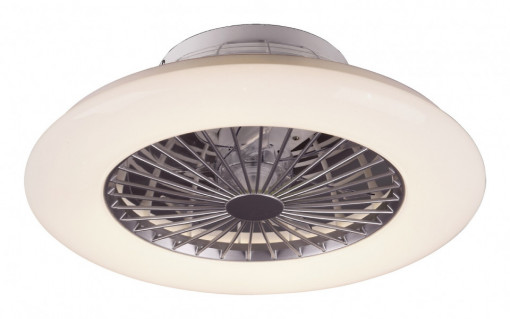 Plafoniera Dalfon LED, metal, argintiu, alb, 1700 lm, temperatura de culoare ajustabila (3000-6500K), 6859, Rabalux