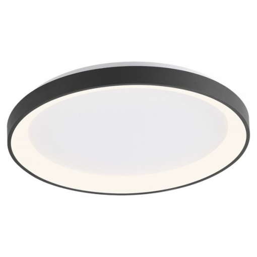 Plafoniera LED Bella BR-BH17-00281, 36W, 2680lm, lumina calda, neutra, rece, IP20, alba+neagra, Braytron
