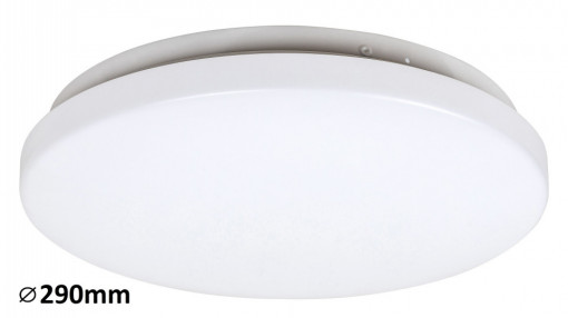 Plafoniera LED Rob 3338-RAB, rotunda, 20W, 1400lm, lumina calda, IP20, alba, Rabalux