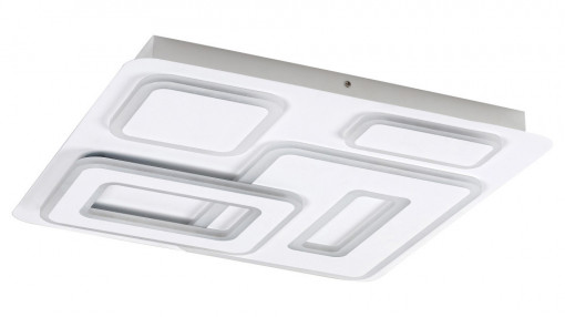 Plafoniera Montelle LED, metal, alb mat, 2393 lm, temperatura de culoare variabila (2700-5500K), 5859, Rabalux