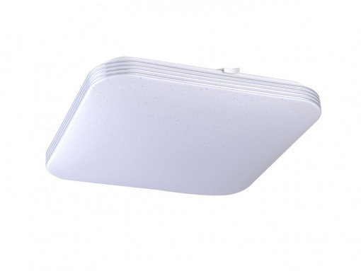 Plafoniera Oscar LED patrat, metal, alb, 2700 lm, alba neutra (4000K), 3409, Rabalux