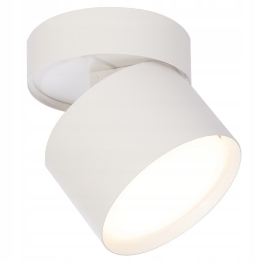 Plafoniera rotunda reglabila Apilo, GX53, alba, Masterled