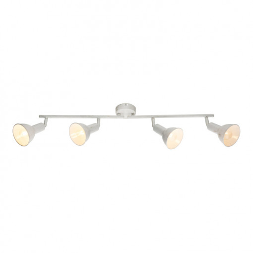 Spot Caldera 54648-4, orientabil, 4xE14, alb+auriu, IP20, Globo Lighting