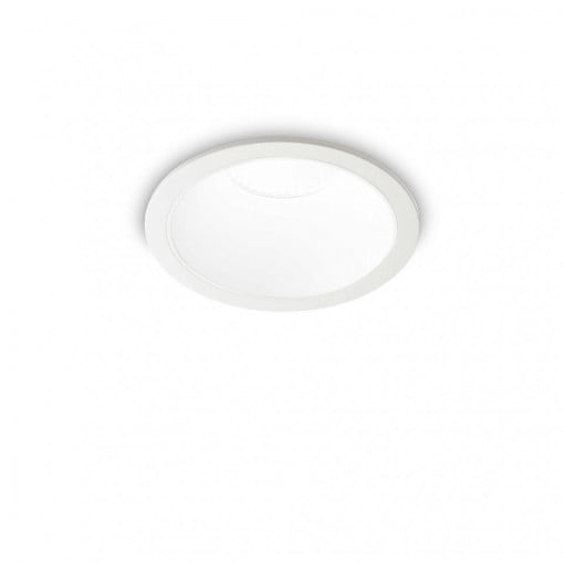 Spot incastrabil LED GAME rotund, alb, 11W, 830 lm, lumina calda (2700K), 285429, Ideal Lux