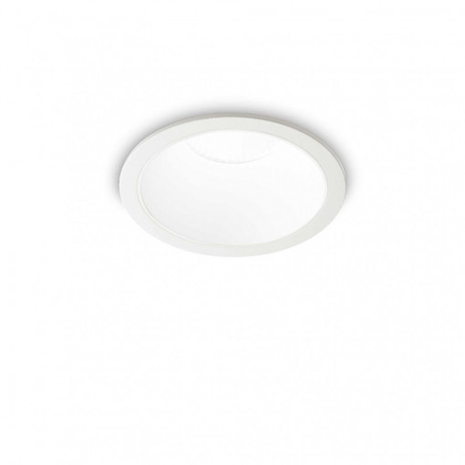 Spot LED Game 285429, rotund, incastrabil, 11W, 830lm, lumina calda, IP20, alb, Ideal Lux