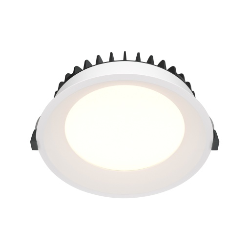 Spot LED Okno DL055-24W4K-W, incastrat, 24W, 1800lm, lumina neutra, IP44, alb, Maytoni