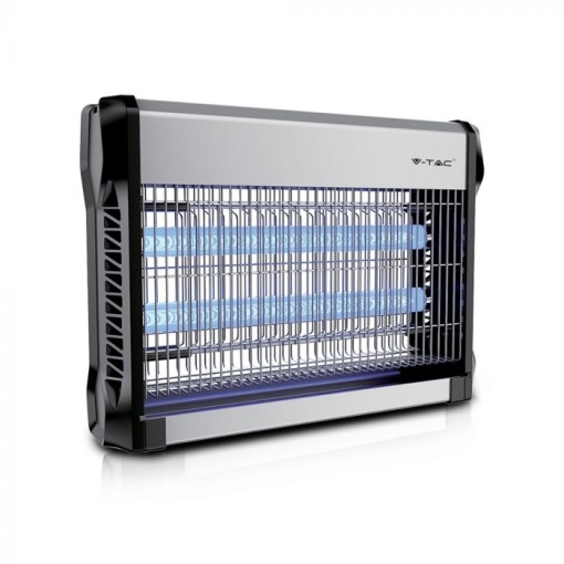 Aparat anti insecte V-TAC VT-3220, 20W, AC 220-240V, aluminiu, EU plug, 80m2